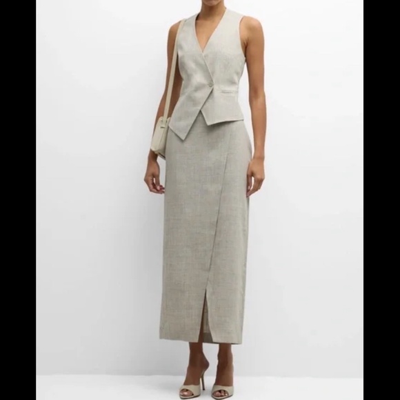 Rohe Overlap Maxi Skirt - Picture 4 of 9